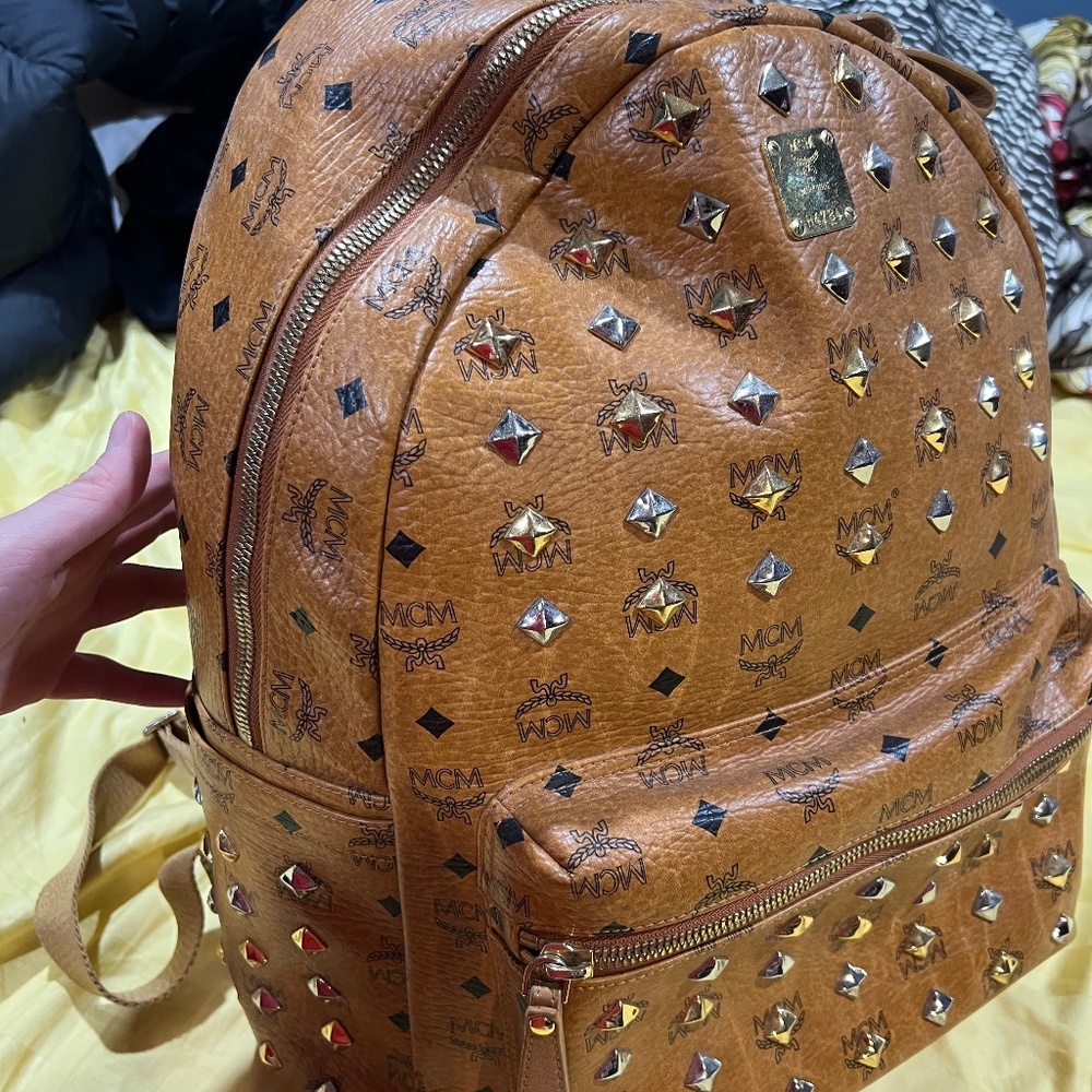 MCM Backpack with Studs [Limited Edition]